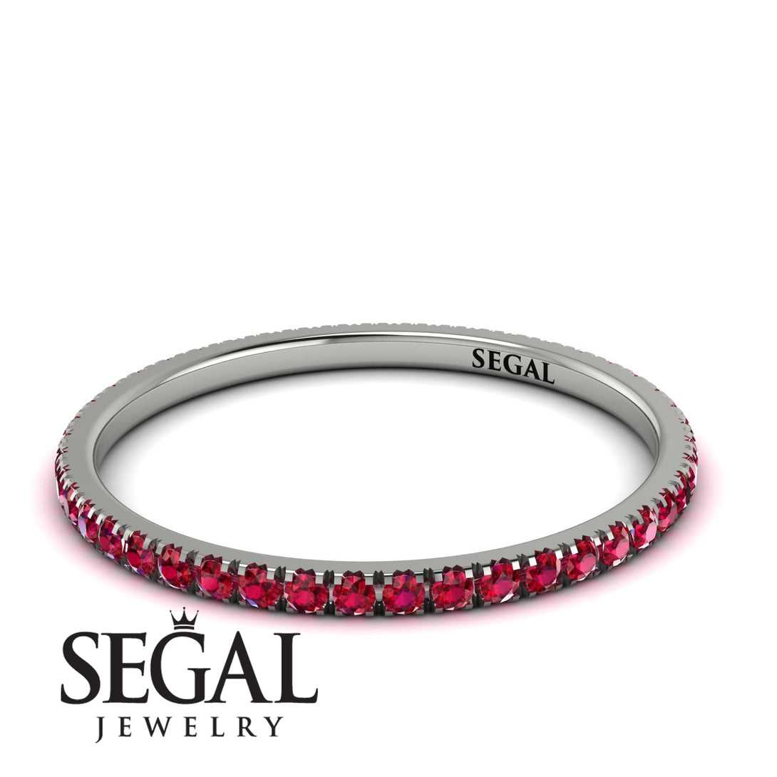 Complete Ruby Eternity Band - Naomi No. 12